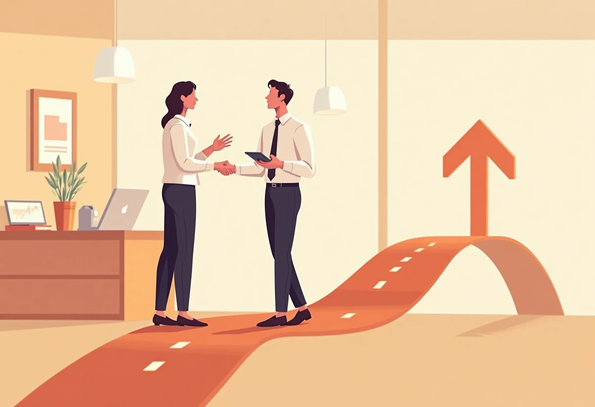 Discussion sur les opportunités de carrière